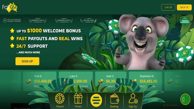 Fair Go Casino casino screenshot